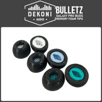 Dekoni Audio Premium Memory Foam Isolation Earphone Tips Black – Samsung Galaxy Buds variant 3