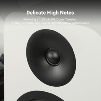 Fosi Audio Fosi Audio SP601 Black Version Bookshelf Speakers variant 3