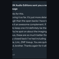 JM Audio Editions XTC ².5 Burl My Reference Pair "Euphoric Xtreme Trip" variant 7