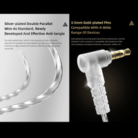 QKZ ZXD Sports In-Ear Dynamic HIFI Bass Earphones – Basic/Mic variant 10