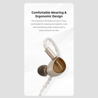 Sivga Audio Flat Glass Dynamic Diaphragm wired IEM variant 18