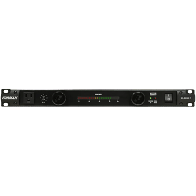 Furman 15A Power Conditioner with Lights, Voltmeter (PL-PLUSC)