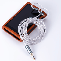 Hisenior WhiteWhale In-ear Monitor Cable Premium UP-OCC(Silver Plated) 290Cores 0.78mm 4.4mm Bal Plug variant 1