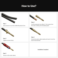 Fosi Audio Fosi Audio Speaker Banana Plugs 2 Pairs variant 6