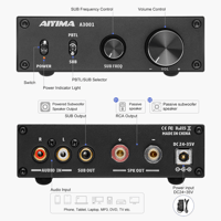 Aiyima AIYIMA A3001 | Power Amplifier | Class D Amplifier | Hifi Bass Amplifier variant 3