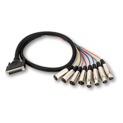 MiniDsp DB25 to XLR/RCA/BNC cable (Tascam Pinout)