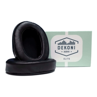 Dekoni Audio Elite Sheepskin Replacement Ear Pads for AKG K371 Headphones variant 1