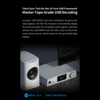 Aune aune S9c Pro DAC with Headphone Amp with AL3 XLR Balanced Male to Female 3-Pin Audio Cable 1 Pair variant 11