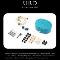 Kinera Kinera URD HiFi In-Ear Earphone,Hybrid Drivers 2DD+1BA+2EST IEMs Headset with 2Pin 0.78mm Detachable Cable & Multiple Plugs variant 6