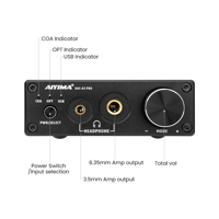 Aiyima AIYIMA DAC A5 Pro | Headphone Amplifier | Digital Optical Coaxial PC USB Converter variant 2