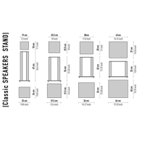 Music Tools Classic Speaker Stands variant 4