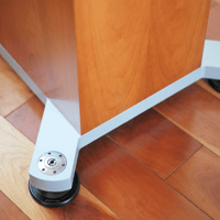 Chord Company Silent Mount SM7X stainless steel speaker isolation mounts 70mm variant 3