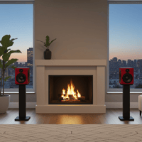 Chesky Audio LC1 Color Edition - Red - Bookshelf Monitor variant 5