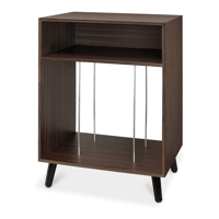 Victrola Wooden Entertainment Stand with Record Holder variant 1