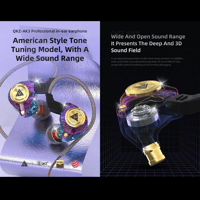 QKZ AK3 FiLe In-ear Subwoofer Earphone with Mic – Perfect for Gaming & Music variant 5