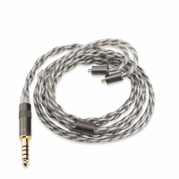 LETSHUOER M5 silver-plated monocrystalline copper S12 balanced IEM cable 392 strands 2 Pin（3.5mm/4.4mm） variant 1