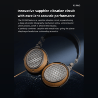 Sivga Audio Planar magnetic driver open-back wood headphone variant 14