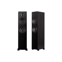 Fluance Ai81 Elite Powered 2-Way Floorstanding Tower Speakers and DB10 10" Low Frequency Ported Front Firing Powered Subwoofer variant 6