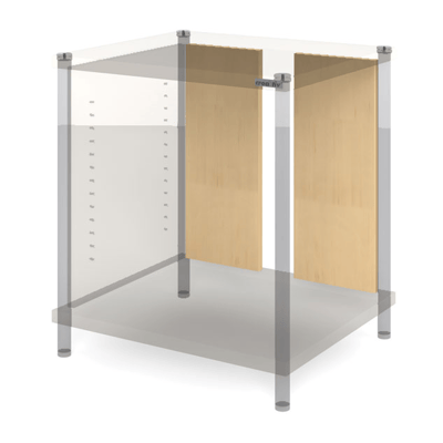 Creaktiv Hifi Rückwand geteilt
