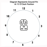 VooDoo Cable Adjustable Right-Angle IEC Adapter variant 2