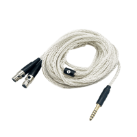 Strauss & Wagner  Porto Mini XLR to 4.4mm Balanced 8-core OFC Silver Headphone Cable variant 4