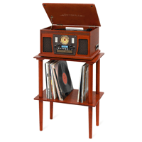 Victrola Wooden Stand with Record Holder variant 5