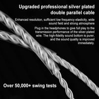 QKZ KZ-ZEX PRO Hybrid In-Ear Headphones Dual-Driver Tech variant 11