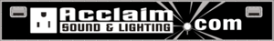 Acclaim Sound and Light logo