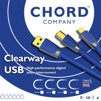 Chord Company Clearway USB digital audio interconnect variant 3