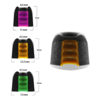 TRIPOWIN Spiral Groove Memory Foam Eartips variant 3