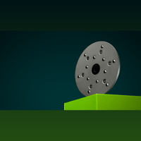 Ansuz Acoustics Record Stabilizer T2 / Resonance Control variant 2