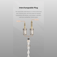 Sivga Audio Flat Glass Dynamic Diaphragm wired IEM variant 19