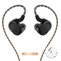 LETSHUOER S08 IEM 13mm Planar Magnetic Driver in Ear Monitor HiFi Earphone variant 21