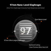 Fosi Audio Fosi Audio i5 Open-Back Planar Magnetic Headphones variant 3