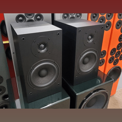 Tekton Design 1 PR. Tekton Design Chorus Monitor – Black Oak – New Model – $325 Delivered