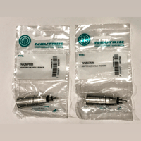VTV Amplifier PAIR Neutrik MALE RCA to Male XLR Adapter variant 1