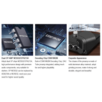 FX Audio TUBE-06MKII 6N3 dac tube preamplifier with active subwoofer variant 9