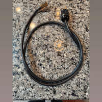 JM Audio Editions 6Ft ZCABLES AC Power Cord Gold Lightening Wattgate 330 Made in USA variant 1