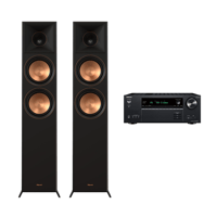 Klipsch RP-6000F II 2.0.0 Dual Floorstanding Speaker + Onkyo TX-NR6100 AV Receiver variant 1