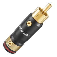 Viablue T8 RCA Plugs XL variant 2