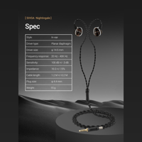 Sivga Audio Planar Driver Wired Hifi IEM variant 21