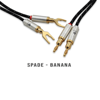 LUDIC Orpheus loudspeaker cable set variant 1
