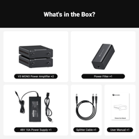 Fosi Audio Fosi Audio V3 Mono Monoblock Power Amplifier variant 13