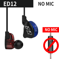 QKZ KZ ED12 HiFi Dynamic Noise Isolation Sports Earbuds variant 3