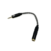 Strauss & Wagner  SW-4425A 4.4mm Female to 2.5mm Male 8-Core Silver Adapter variant 2