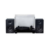 Fluance RT80 Classic High Fidelity Vinyl Turntable with Ai41 Powered 5” Stereo Bookshelf Speakers variant 1