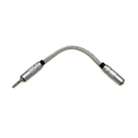 Strauss & Wagner  SW-2535S 3.5mm Female to 2.5mm Male Balanced Adapter variant 1