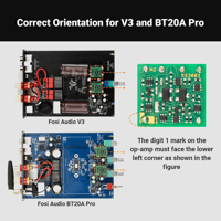 Fosi Audio SparkoS Labs SS3602, Burson V7, MUSES02, OPA2134PA variant 15
