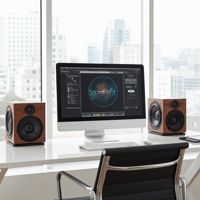 Chesky Audio LC1 Color Edition - Brown - Bookshelf Monitor variant 3