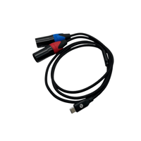 Strauss & Wagner  Bond Dual 3-pin XLR Male to USB-C Male Upgrade Cable variant 1